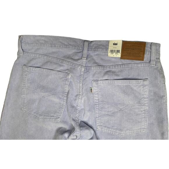 Levis Fresh Retro 70s Inspired Corduroy Baggy Dad Lilac Purple Womens Jeans 33 - Picture 9 of 14